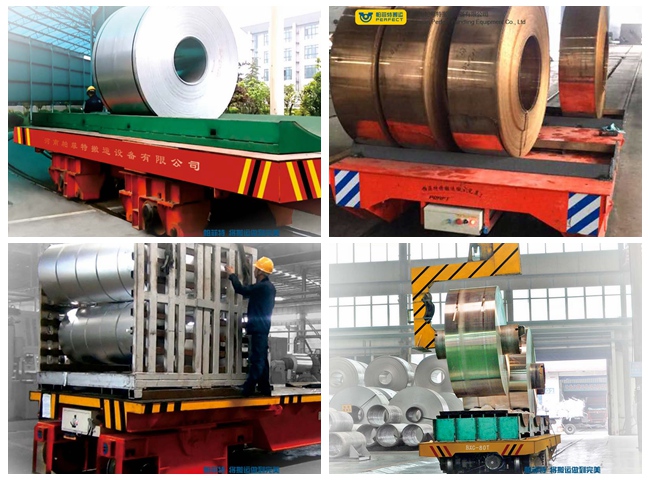  Brief introduction of Perfte Power supply rail transfer car with Busbar Powered  