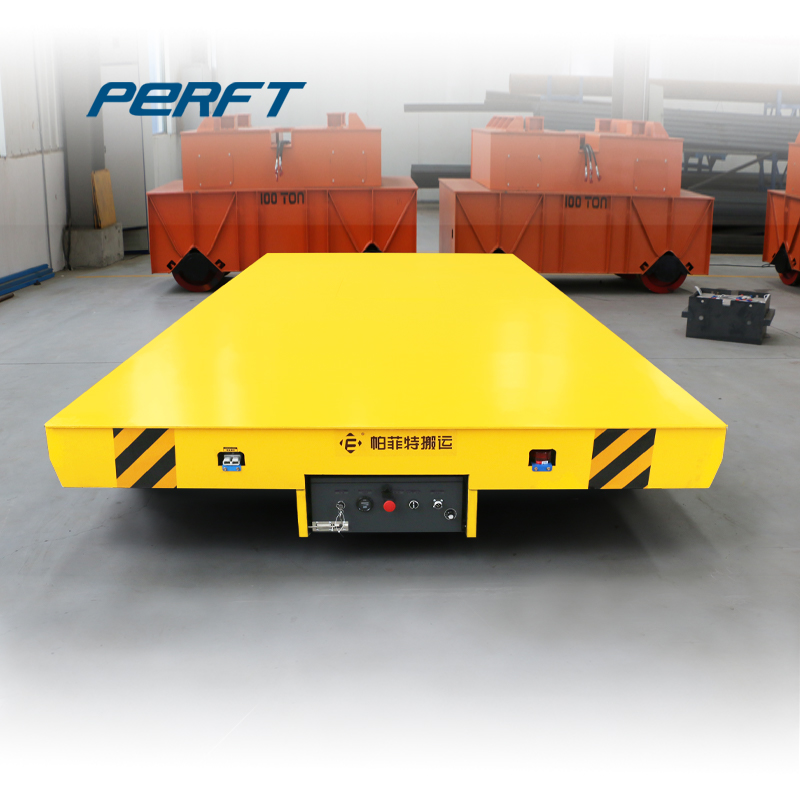 Battery Powered Rail Transfer Cart Delivered in Guangdong