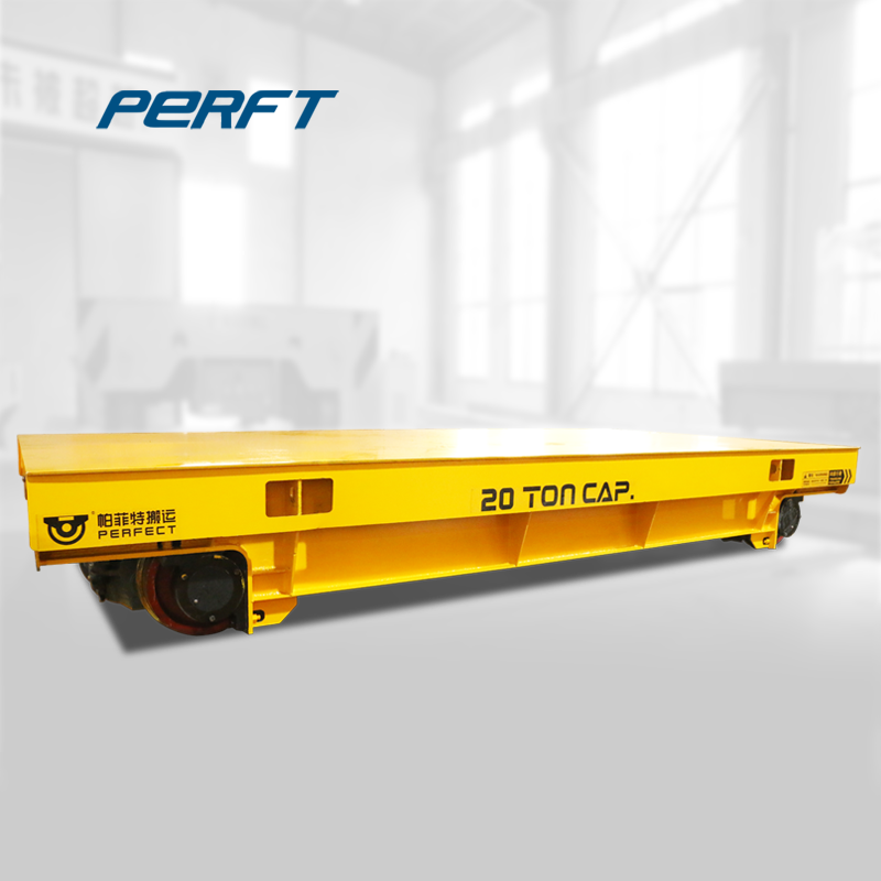 steerable trackless transfer carts