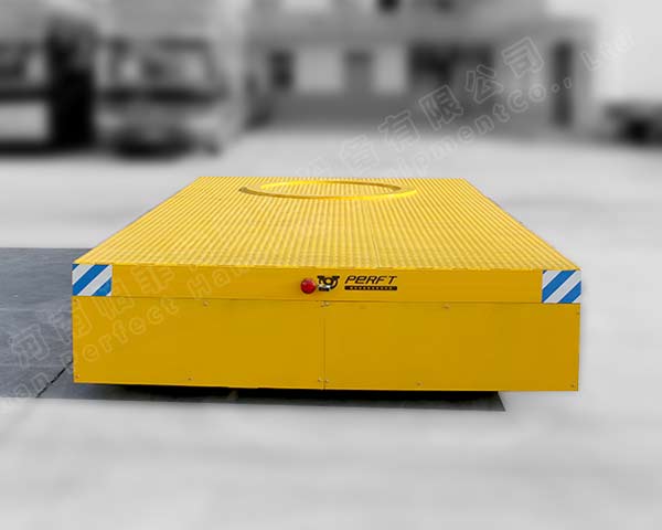 battery drive automatic trackless transfer cart , transfer cart to transport large tonnage goods