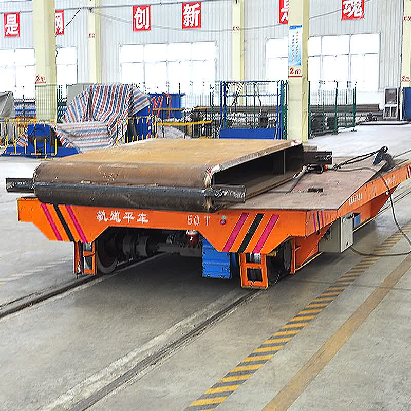  battery rail flatbed material handling carts , climbing transfer cart