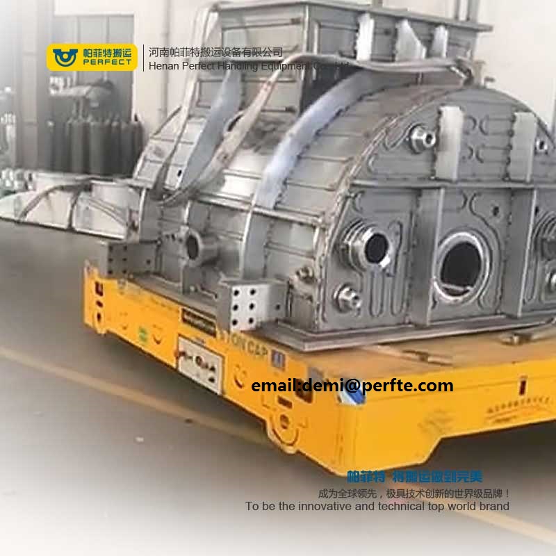  steel coil automatic guided vehicle transfer trolley