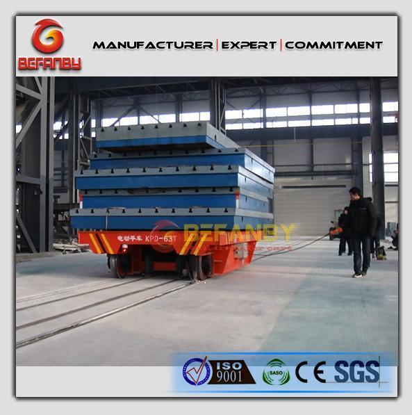 Rail Transfer Cart Heavy Equipment Machinery Transport