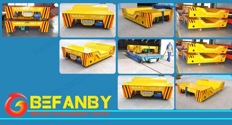 Factory motorized transfer cart