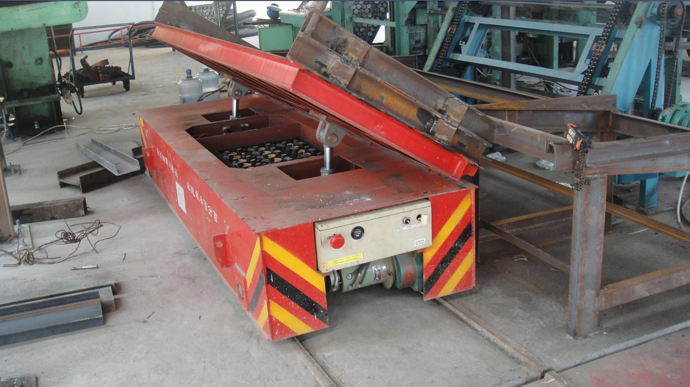 Transfer Trolley With Hydraulic Lifting Table