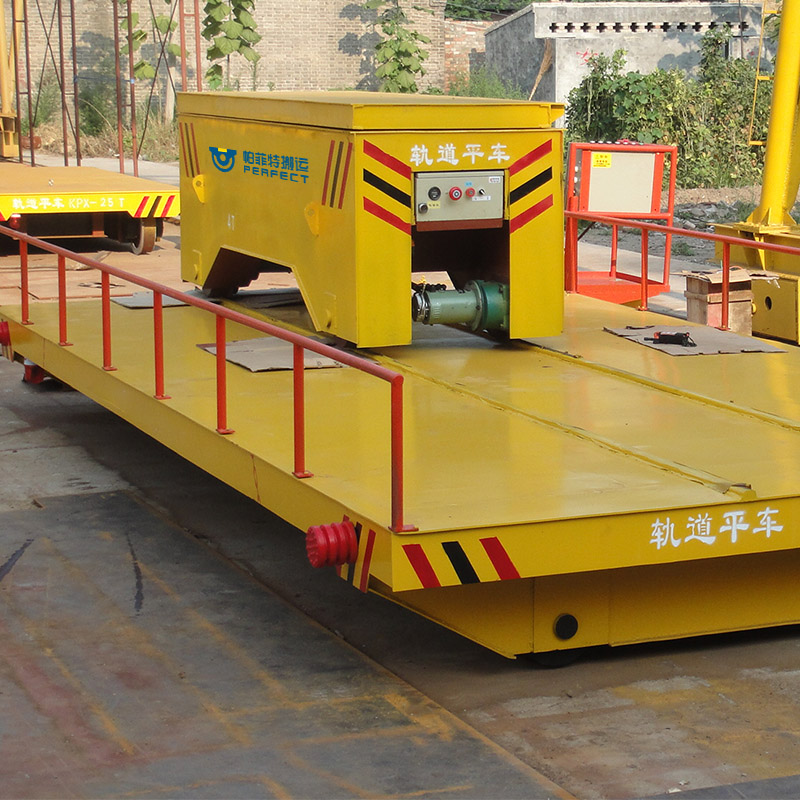 Gansu Jinchang successfully delivered a busbar powered transfer cart