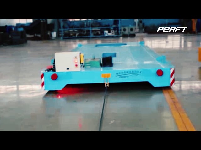 cable reel powered rail transfer car