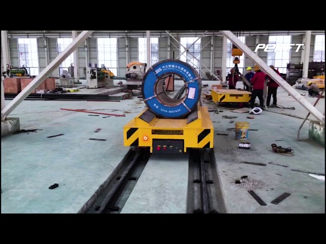low-pressure rail transfer trolley