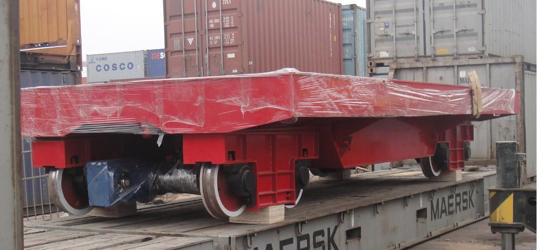 steel pipe used rail flat car 